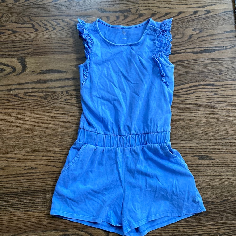 Gap, girls romper, blue, size small